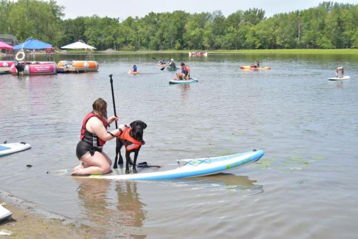 dérivé Activités aquatiques avec son chien Rive-Sud de Montréal